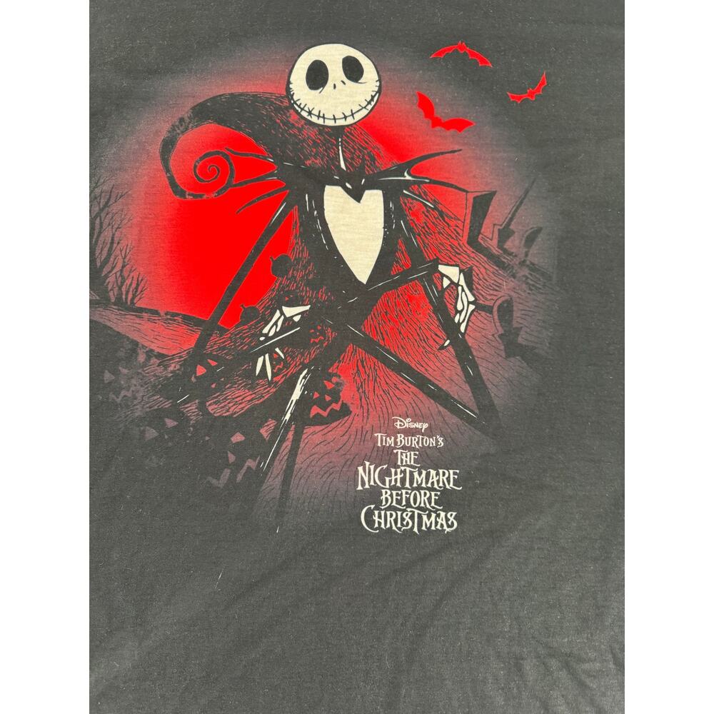 Disney Nightmare Before Christmas Jack Skellington Pajama Shirt Mens 3XB NWT - Picture 4 of 15